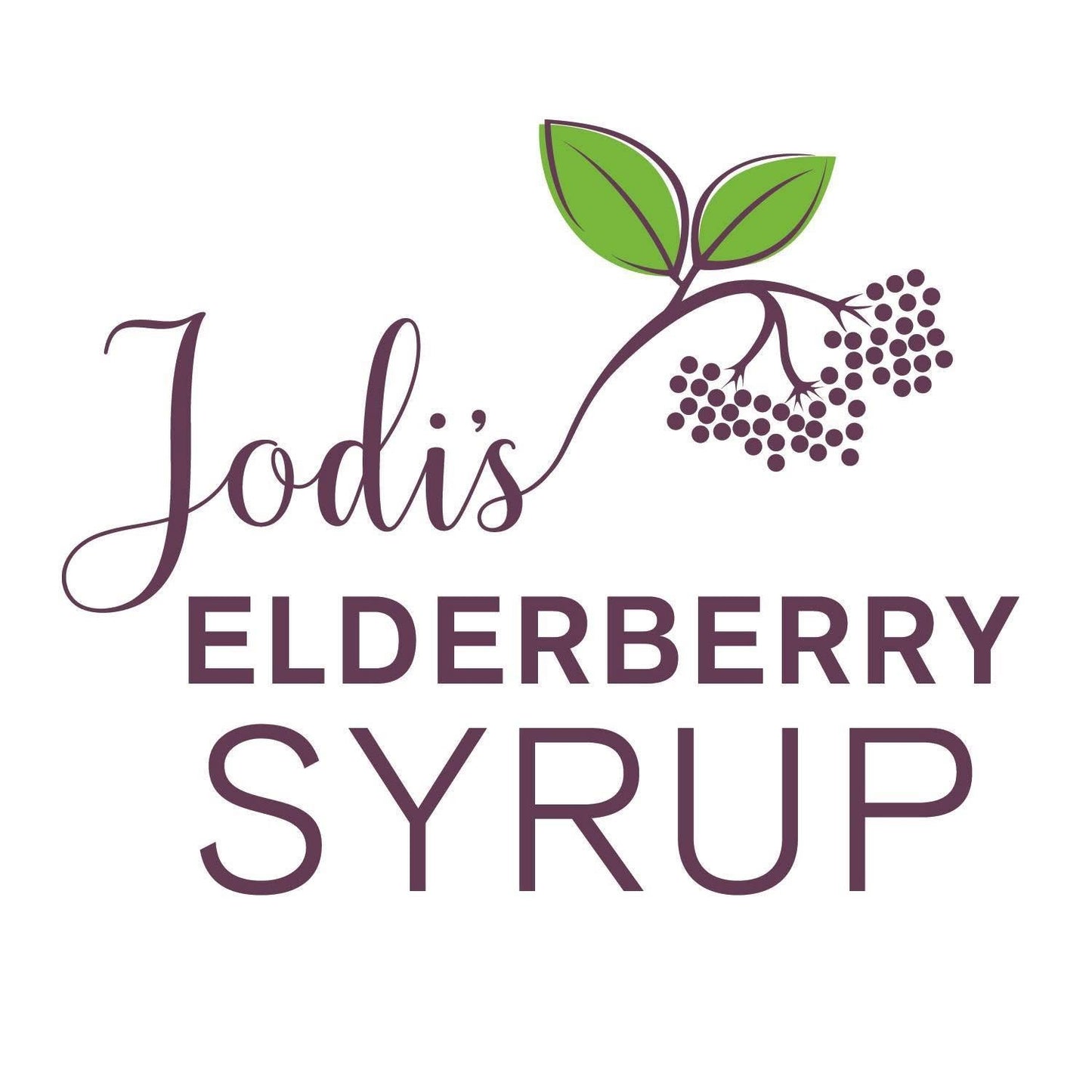 Jodi's Elderberry Syrup