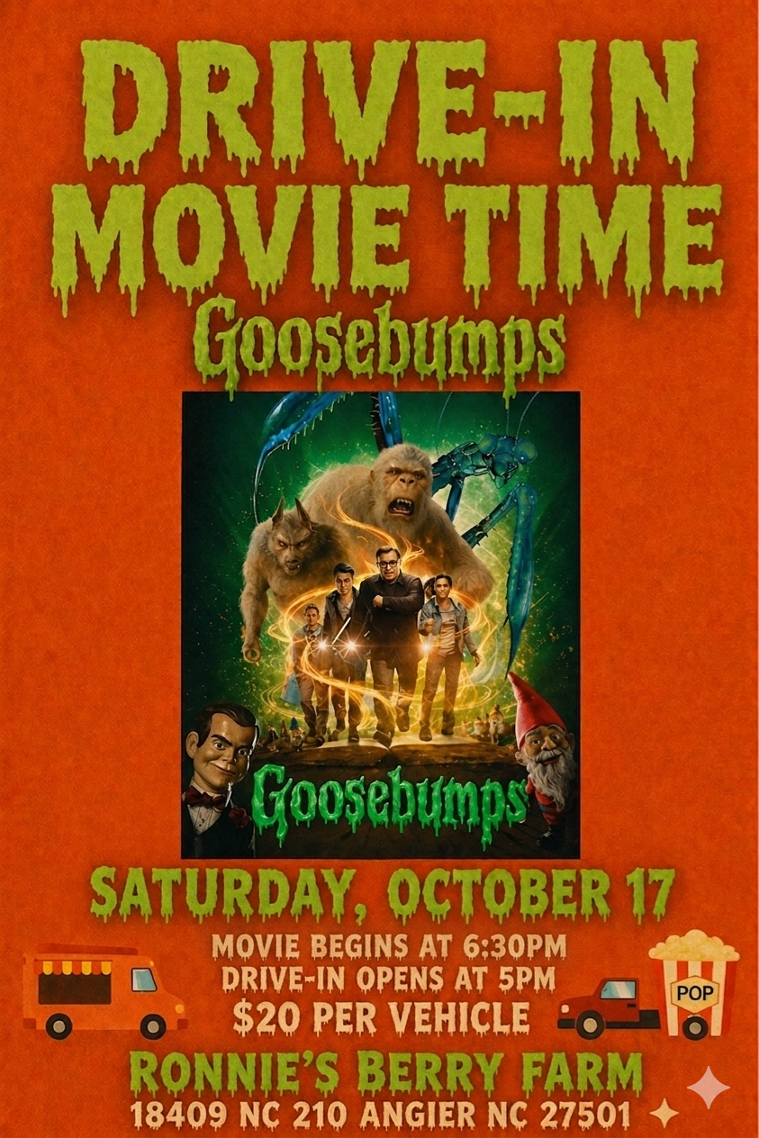 Drive-In Movie: Goosebumps