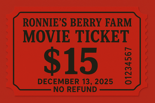 Drive In Movie Ticket