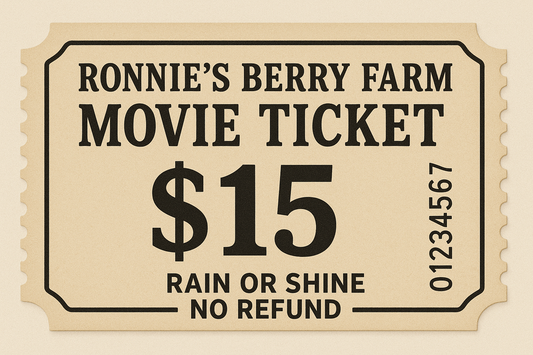 Drive In Movie Ticket