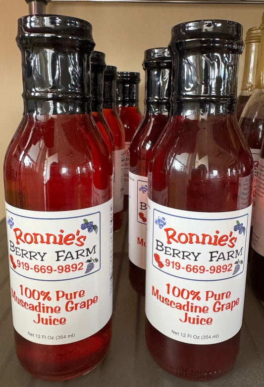 100% Pure Muscadine Grape Juice