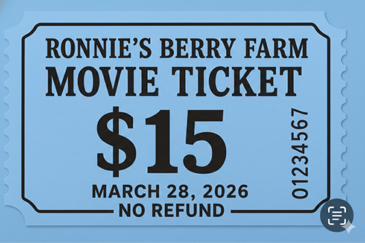 Drive In Movie Ticket