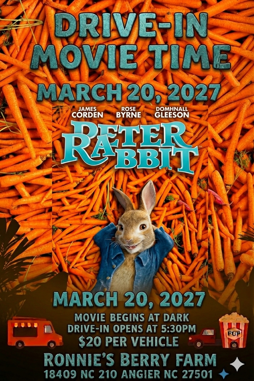 Drive-In Movie: Peter Rabbit
