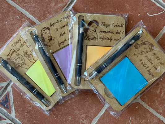 Magnetic pen and notepad