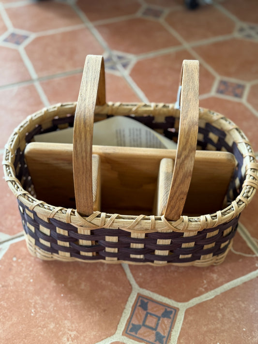 Hand made Flatware basket