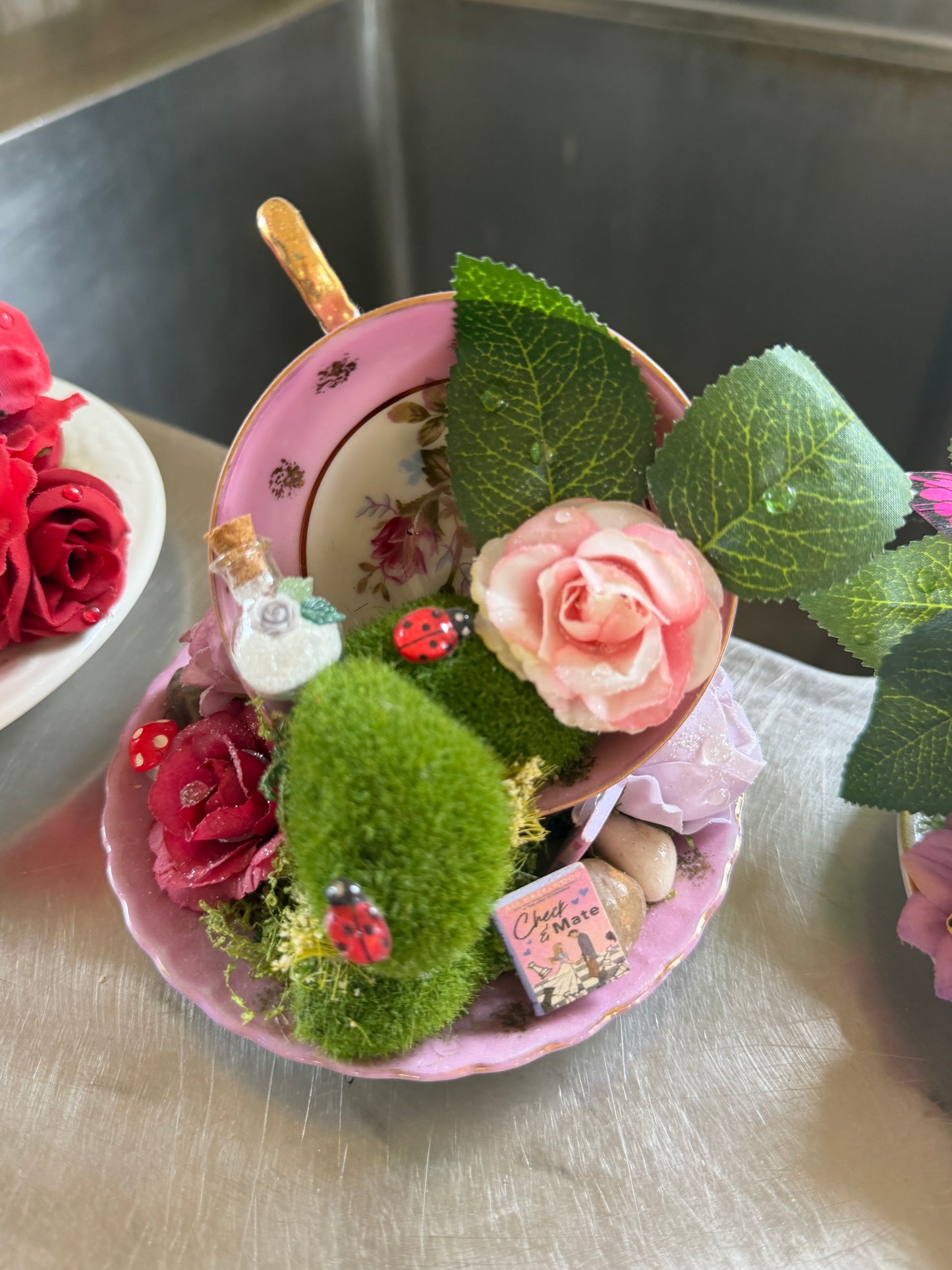 Poppy Rose Tea Cups