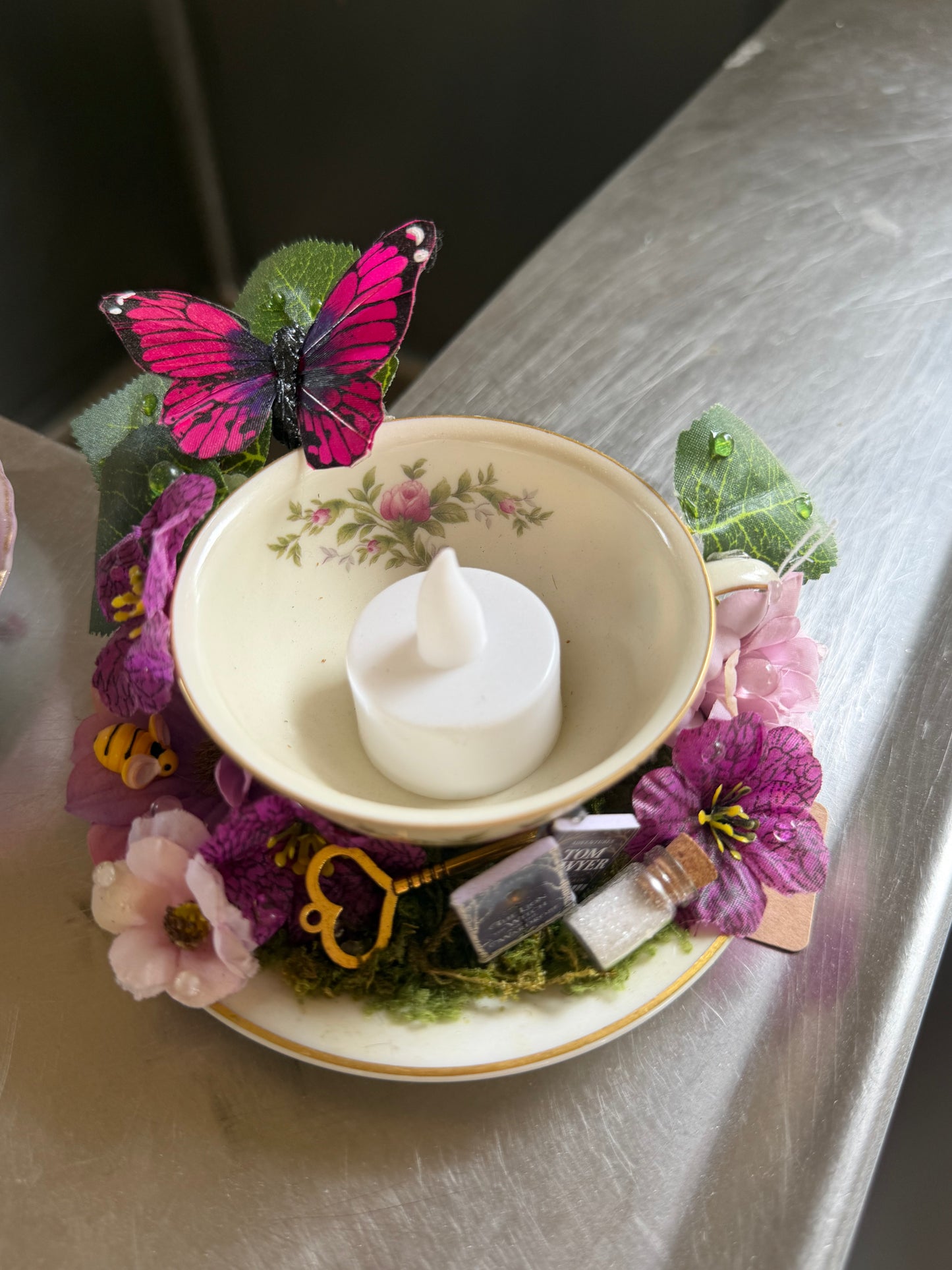 Poppy Rose Tea Cups