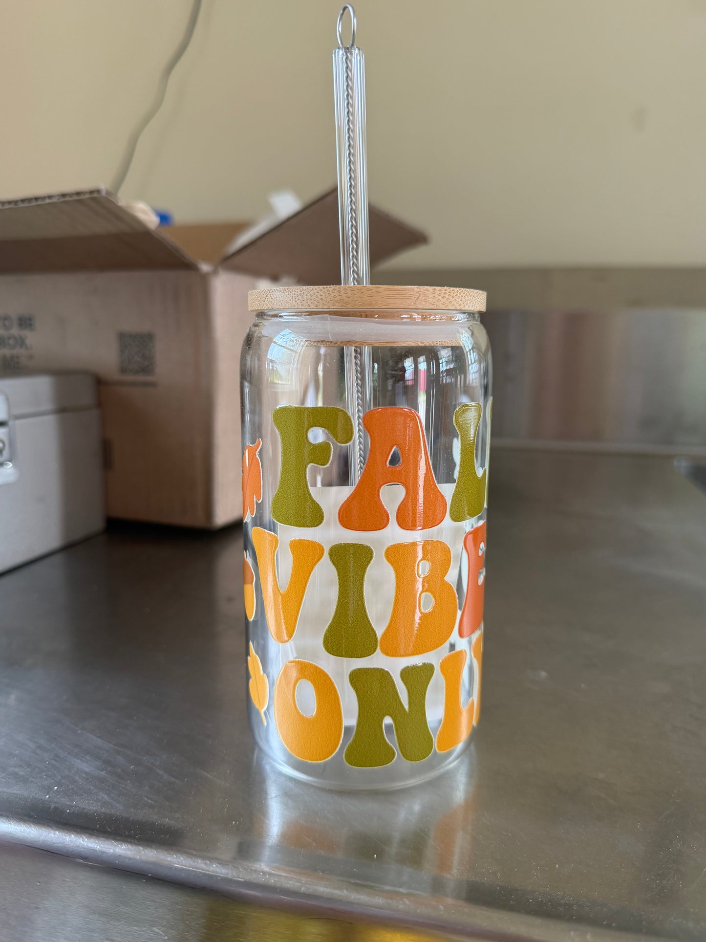 Pretty and Personalized Glass Tumblers