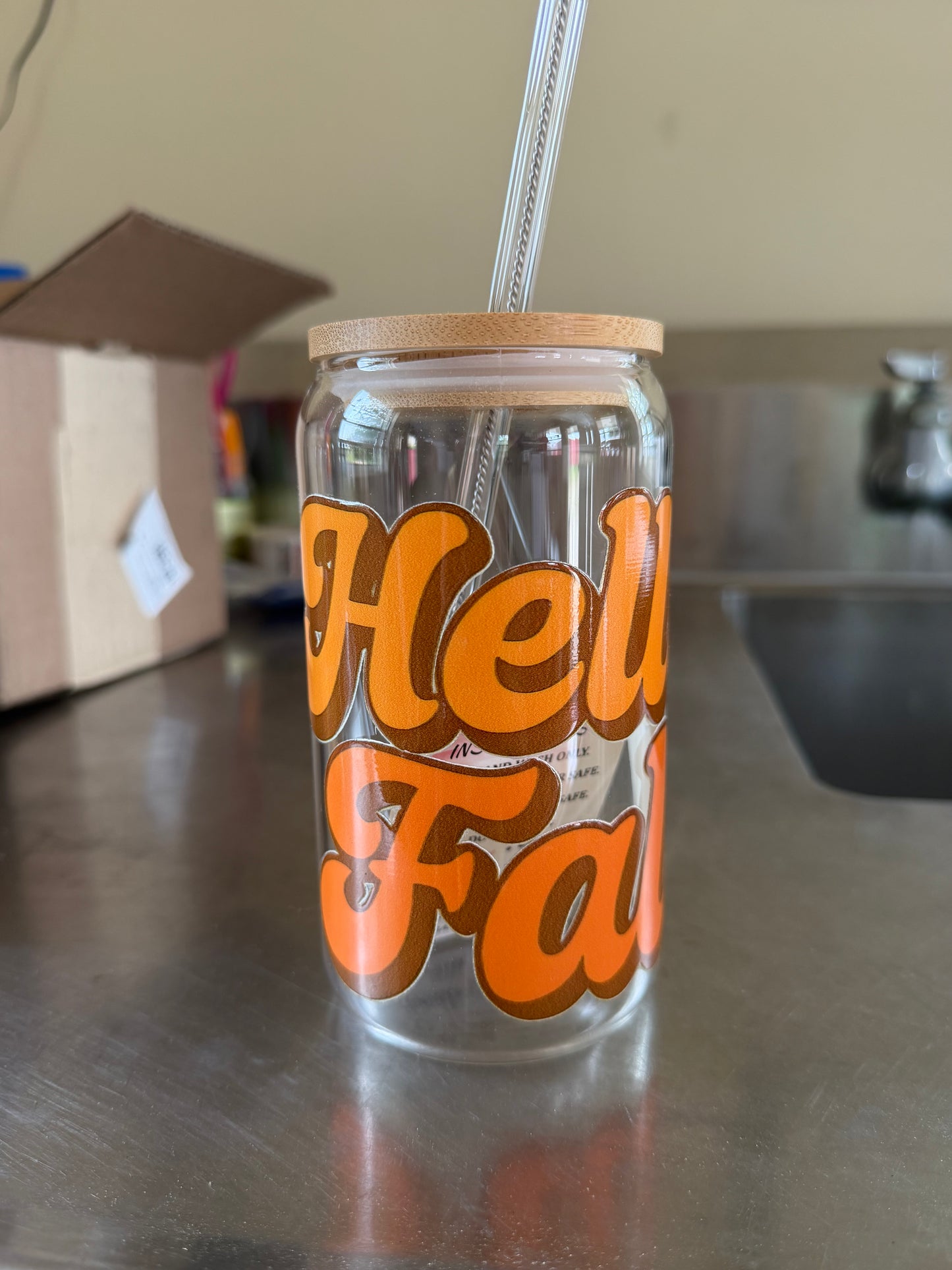 Pretty and Personalized Glass Tumblers