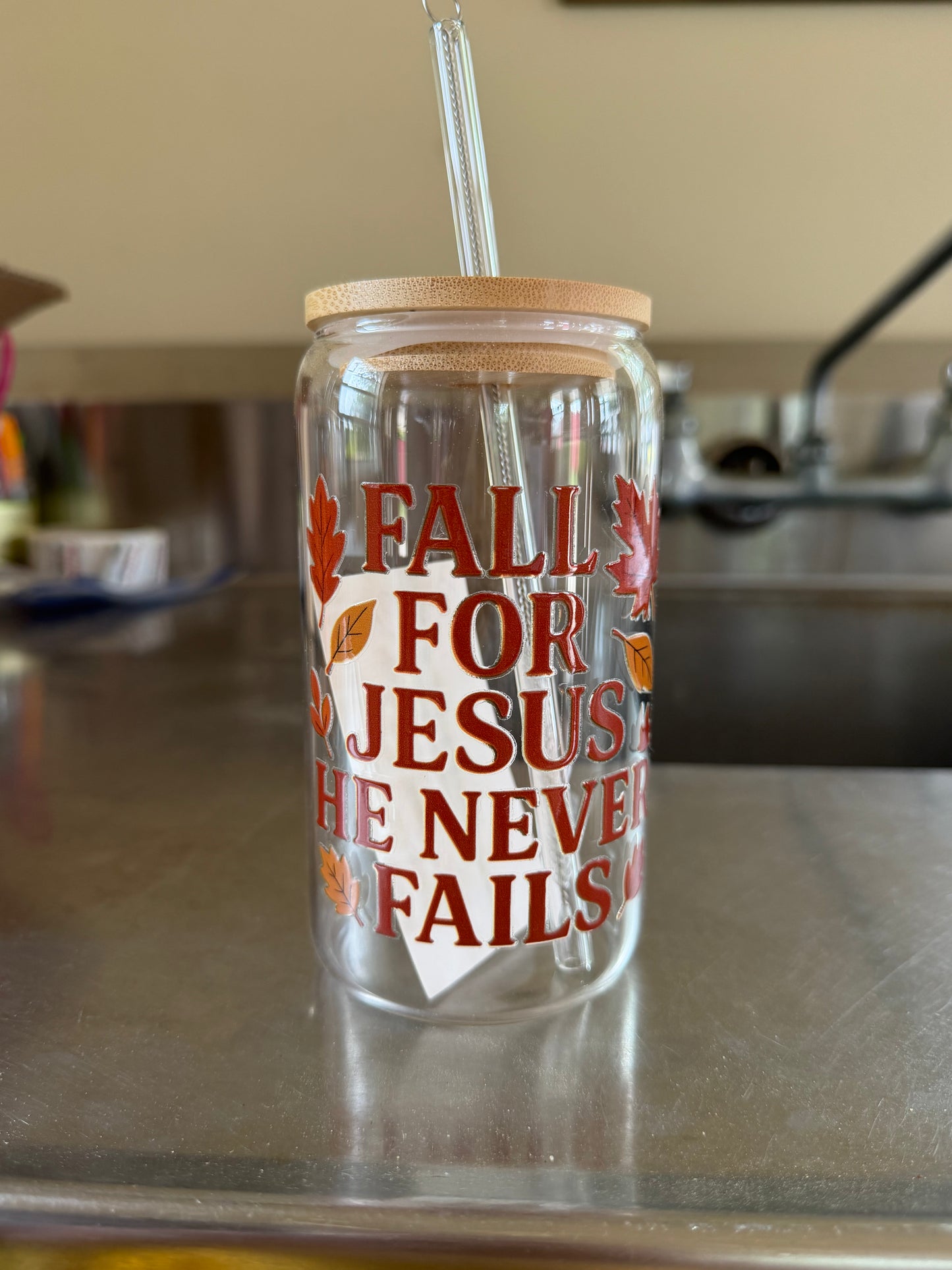 Pretty and Personalized Glass Tumblers