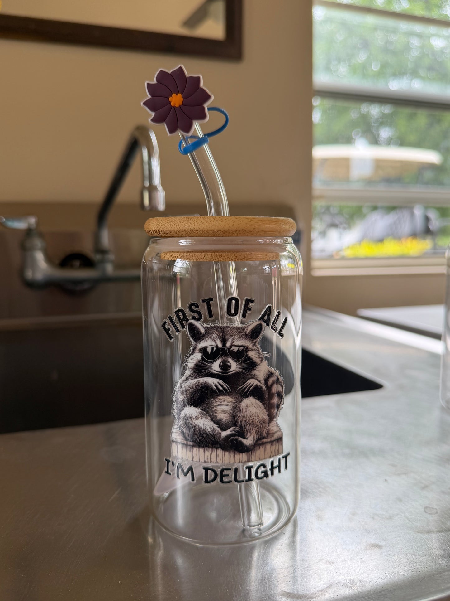 Pretty and Personalized Glass Tumblers