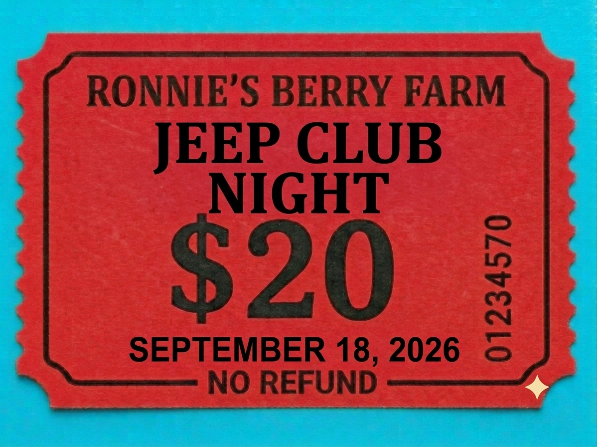 Jeep Club Drive-In Night