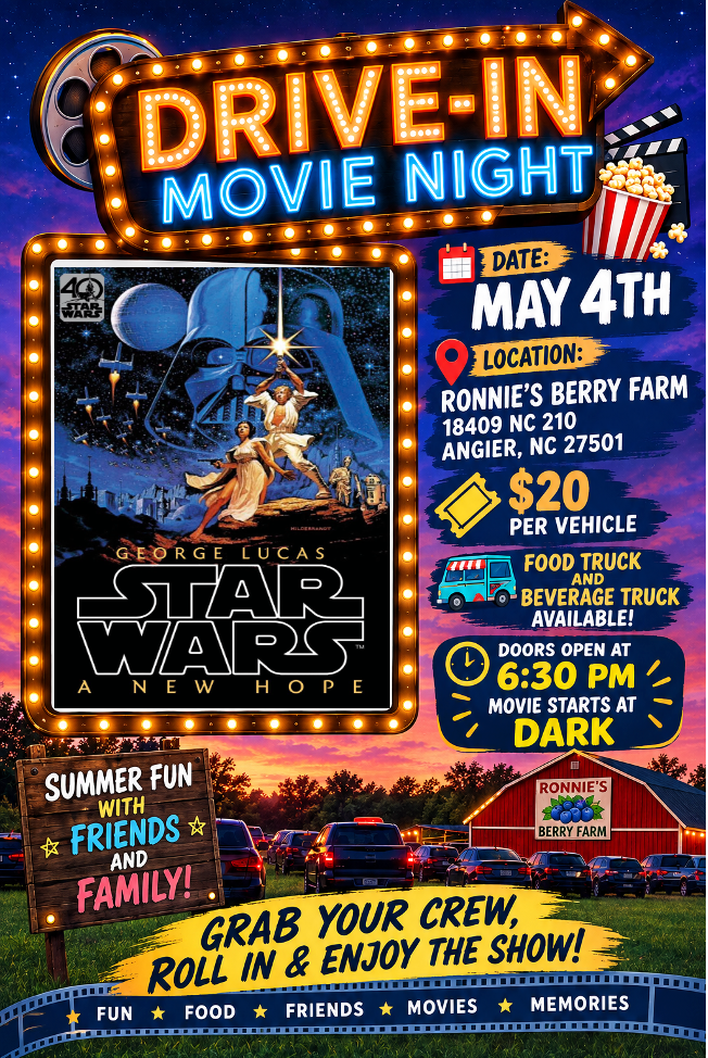 Drive-In Movie: Star Wars A New Hope
